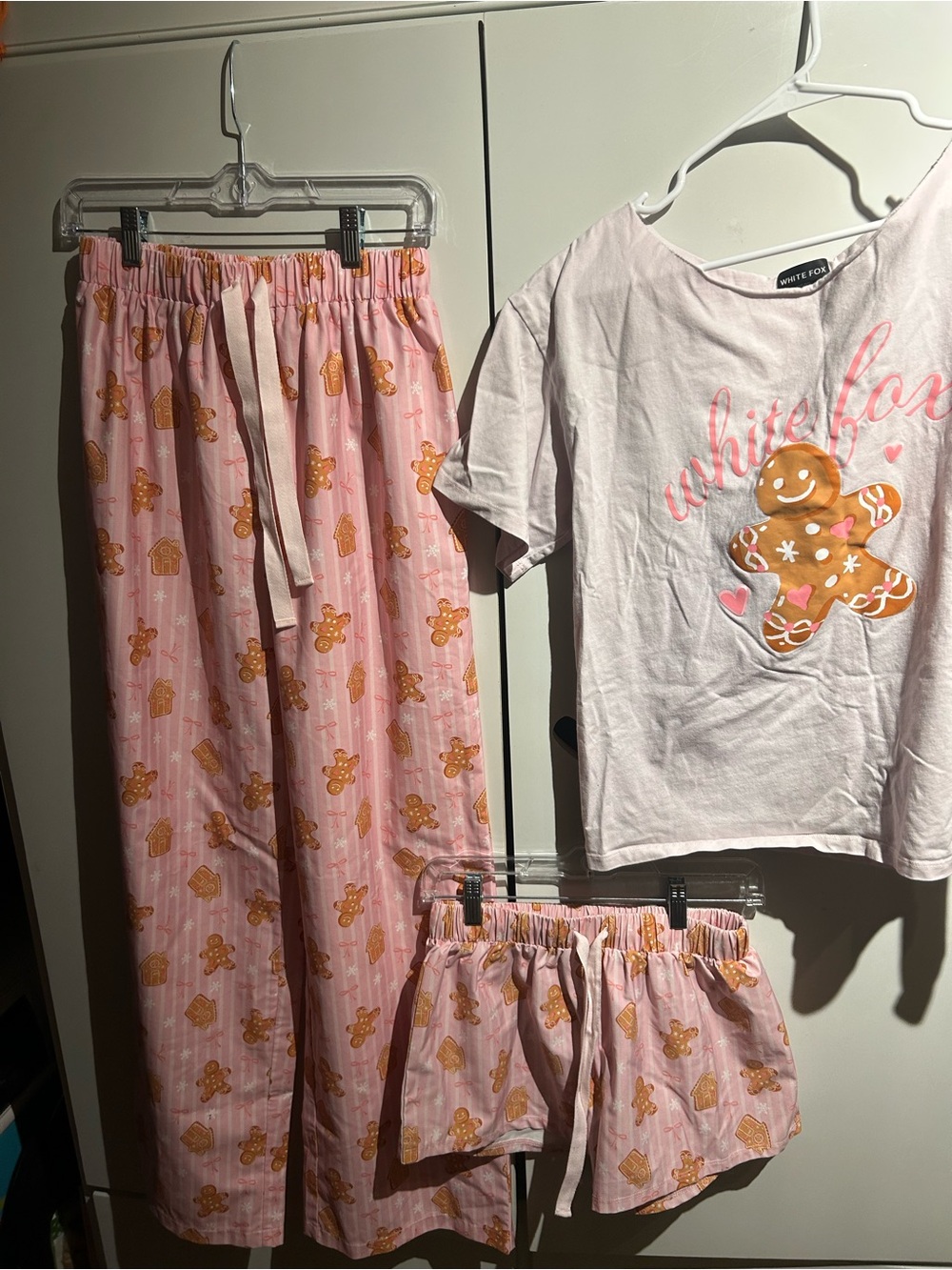 Huge Lot White Fox Pajamas